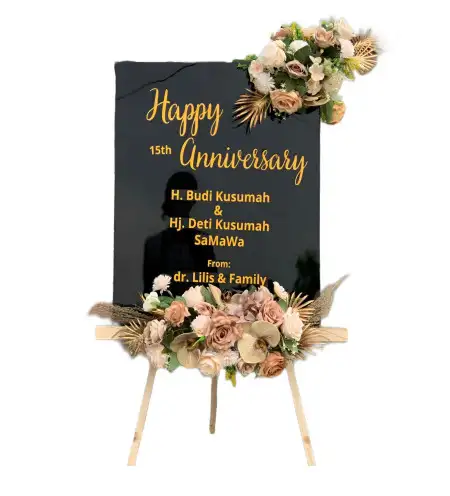 Papan Bunga Akrilik Sendana
